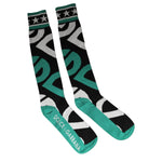 Dolce & Gabbana Multicolor Cotton Stretch Over Calf Socks SCS2258-M