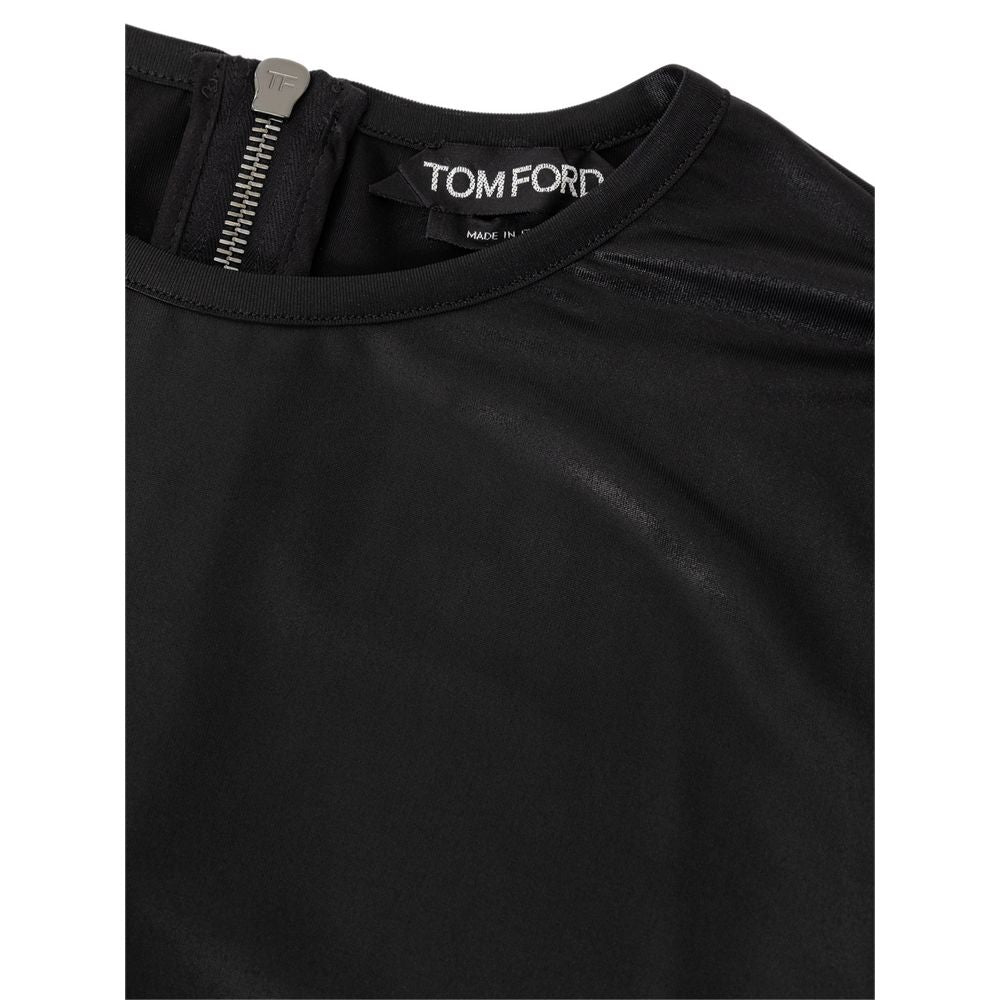 Tom Ford Black Viscose Long Sleeve