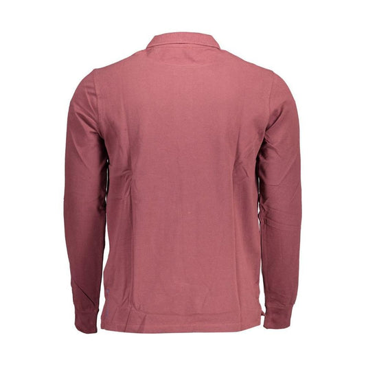 U.S. POLO ASSN. Purple Cotton Men Polo Shirt