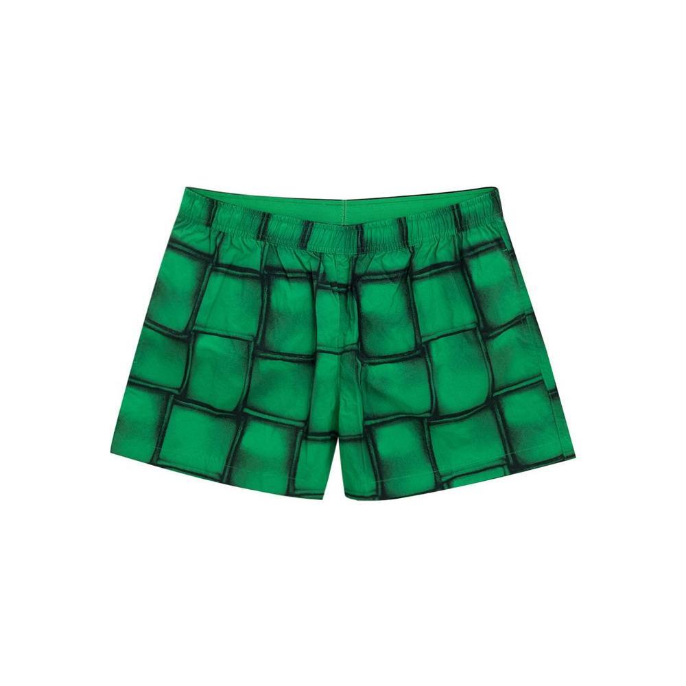 Bottega Veneta Green Polyamide Swim Short