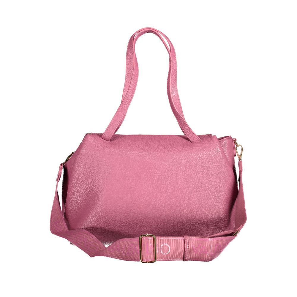Mario Valentino Pink Polyethylene Women Handbag with adjustable strap
