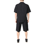 Dolce & Gabbana Black Cotton Men Pajama Set Sleepwear