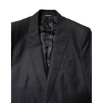 Dolce & Gabbana Blue MARTINI Wool Formal 3 Piece Suit KOS2128-48