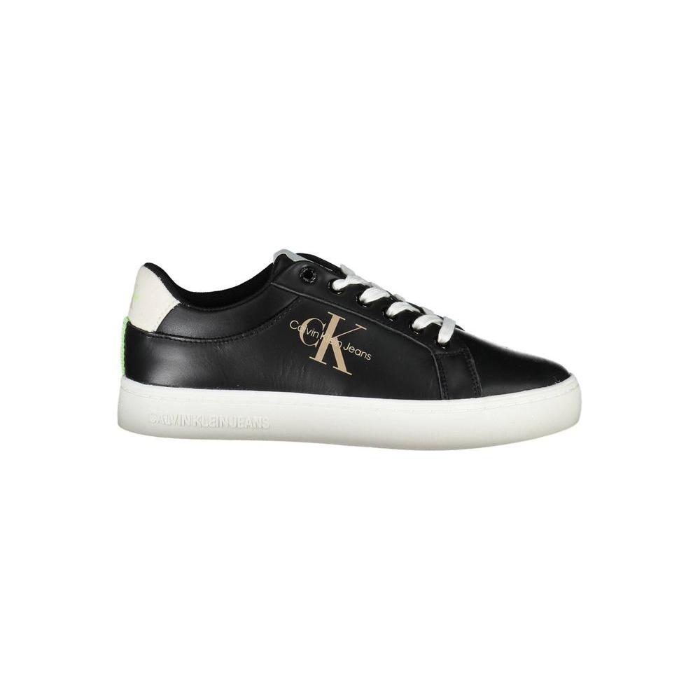 Calvin Klein Black Polyester Women Sneaker