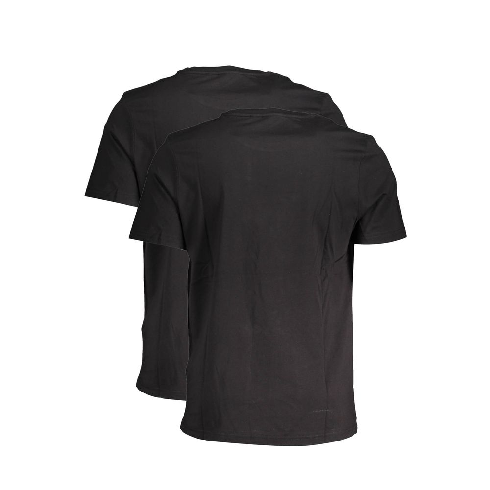 Fila Black Cotton T-Shirt