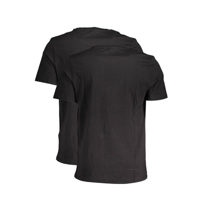Fila Black Cotton T-Shirt
