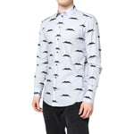 Dolce & Gabbana Light Blue Cotton MARTINI Formal Dress Shirt