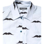 Dolce & Gabbana Light Blue Cotton MARTINI Formal Dress Shirt