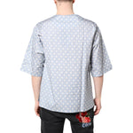 Dolce & Gabbana Light Blue Graphic Print Short Sleeve T-shirt