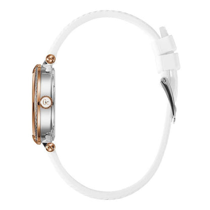 GC White Synthetic Dress Watch
