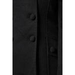 Dolce & Gabbana Black Wool Sartoria Italiano Blazer Jacket