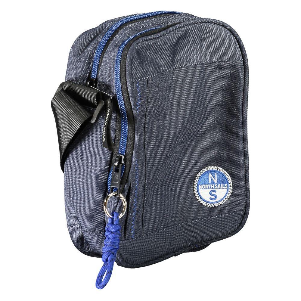 North Sails Blue Polyester Men Shoulder Bag