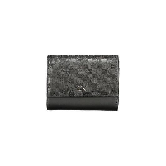 Calvin Klein Black Polyester Women Wallet
