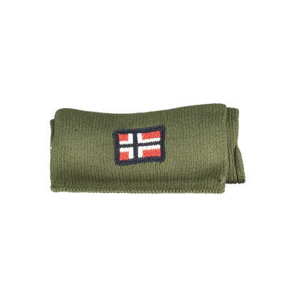 Norway 1963 Green Marabou Men Scarf