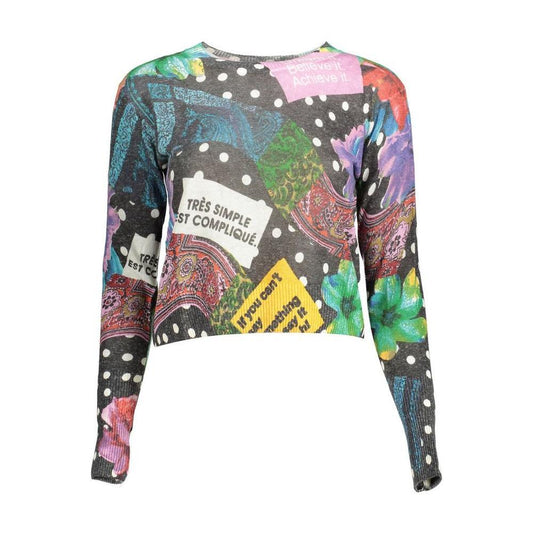 Desigual Black Acrylic Women Sweater DE-15019-L