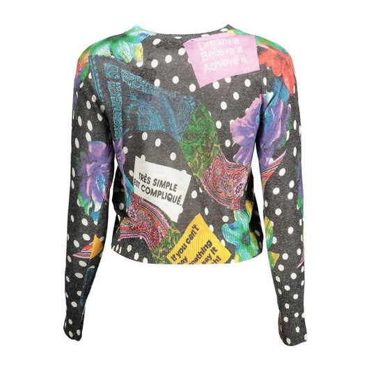 Desigual Black Acrylic Women Sweater DE-15019-L
