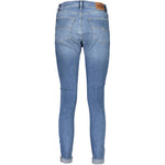 Tommy Hilfiger Blue Cotton Women Jeans