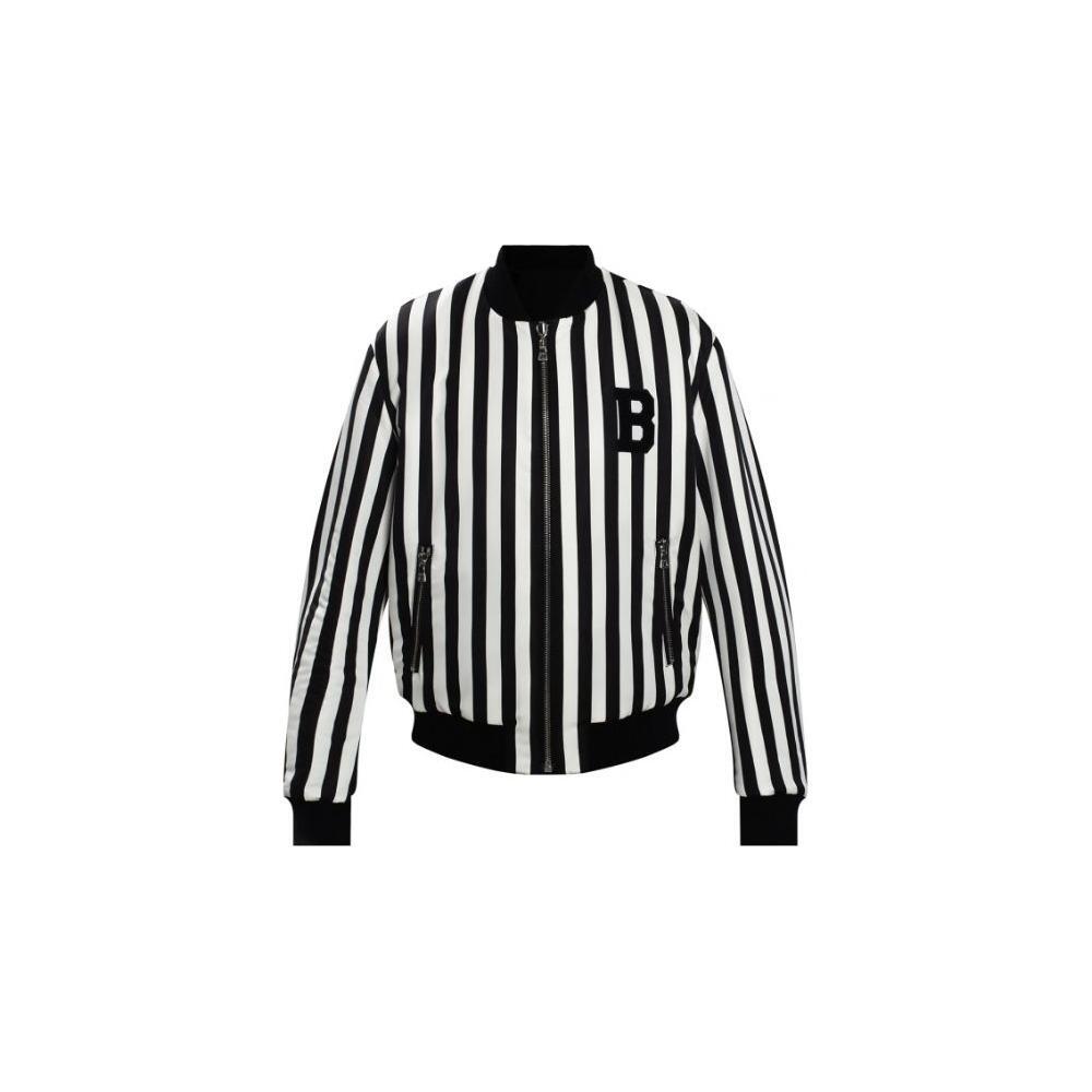 Balmain Black Polyamide Jacket