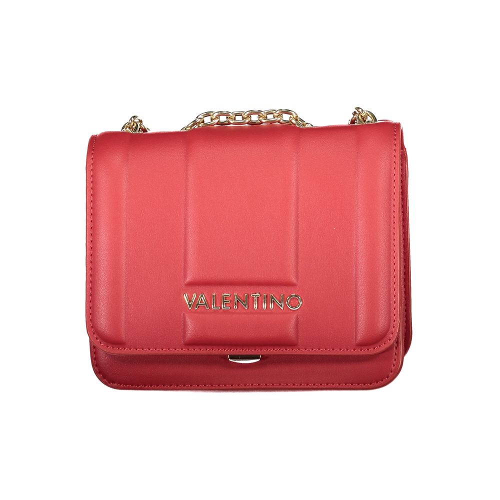 Mario Valentino Red Polyethylene Women Handbag