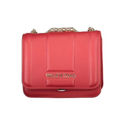 Mario Valentino Red Polyethylene Women Handbag