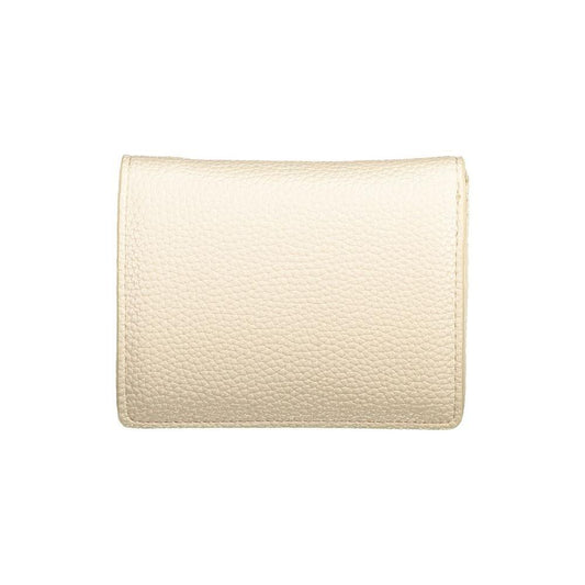Mario Valentino Beige Polyethylene Wallet