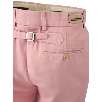 Gucci Light Pink Cotton Pants