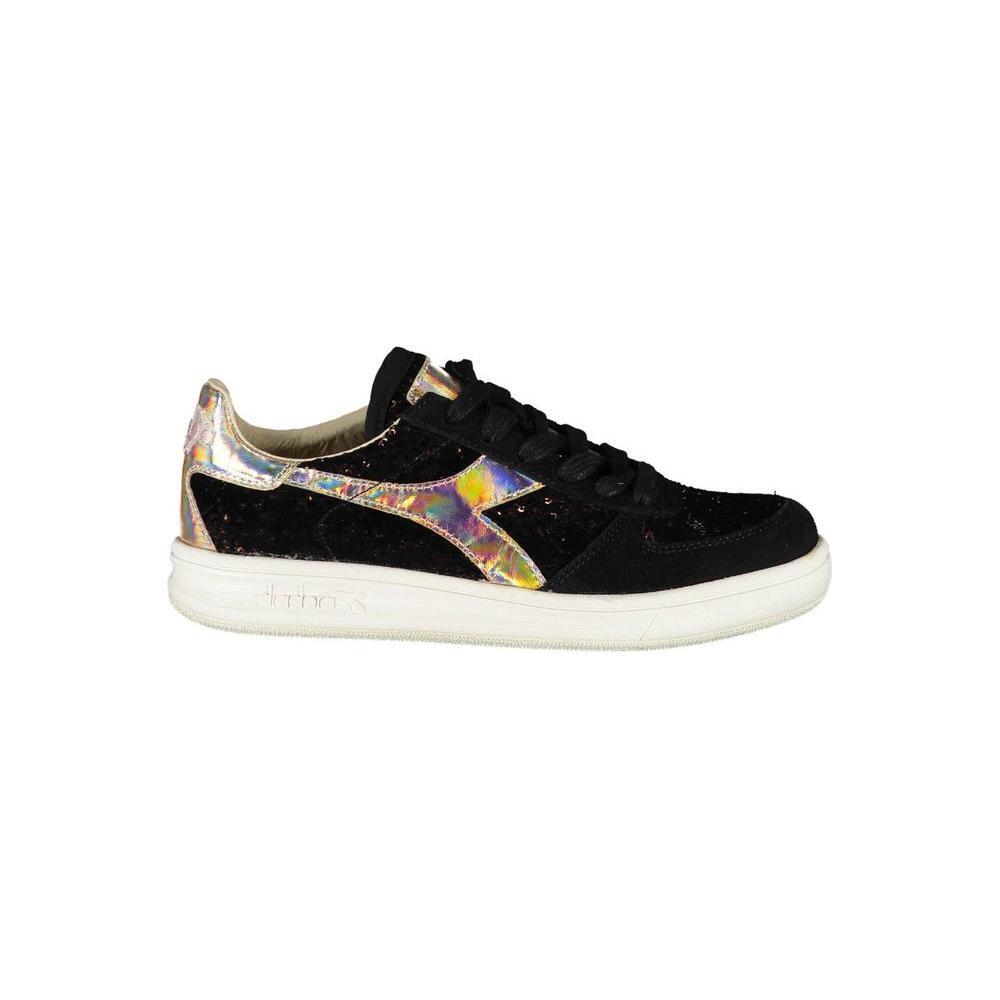 Diadora Black Fabric Sneaker