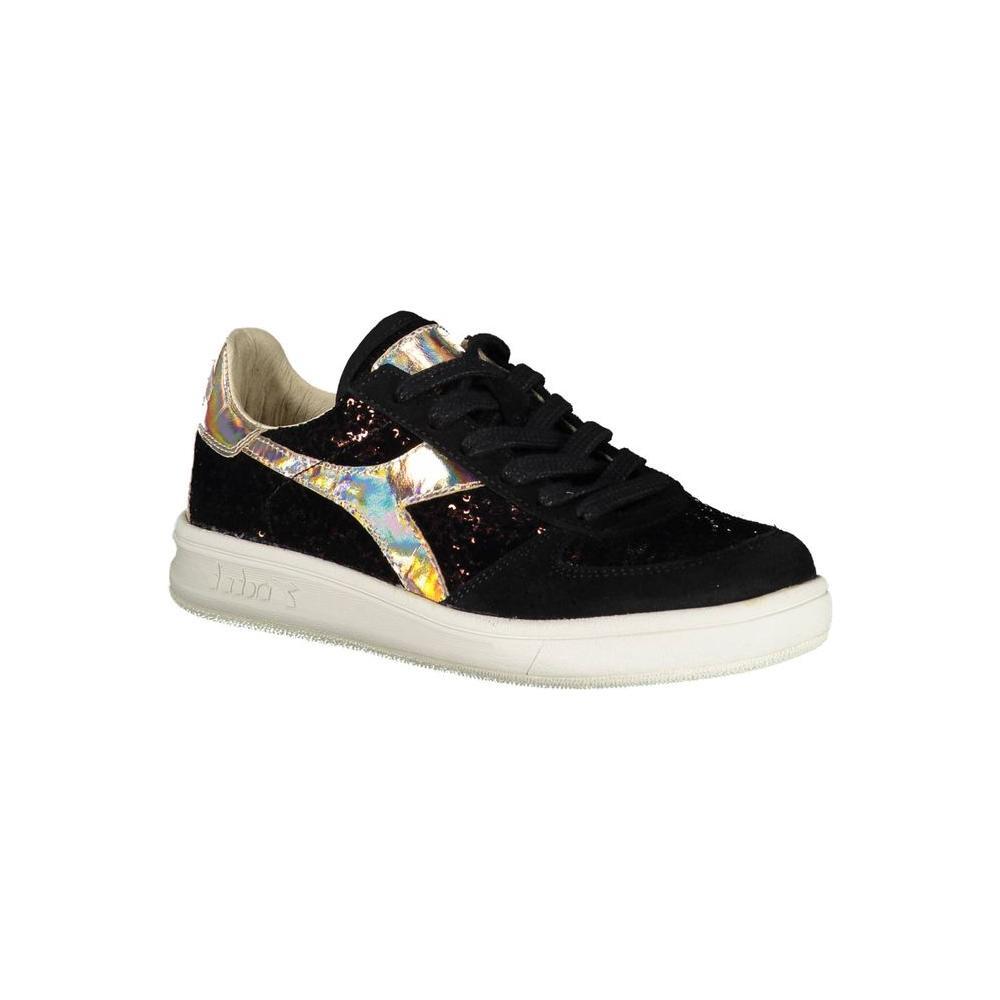 Diadora Black Fabric Sneaker
