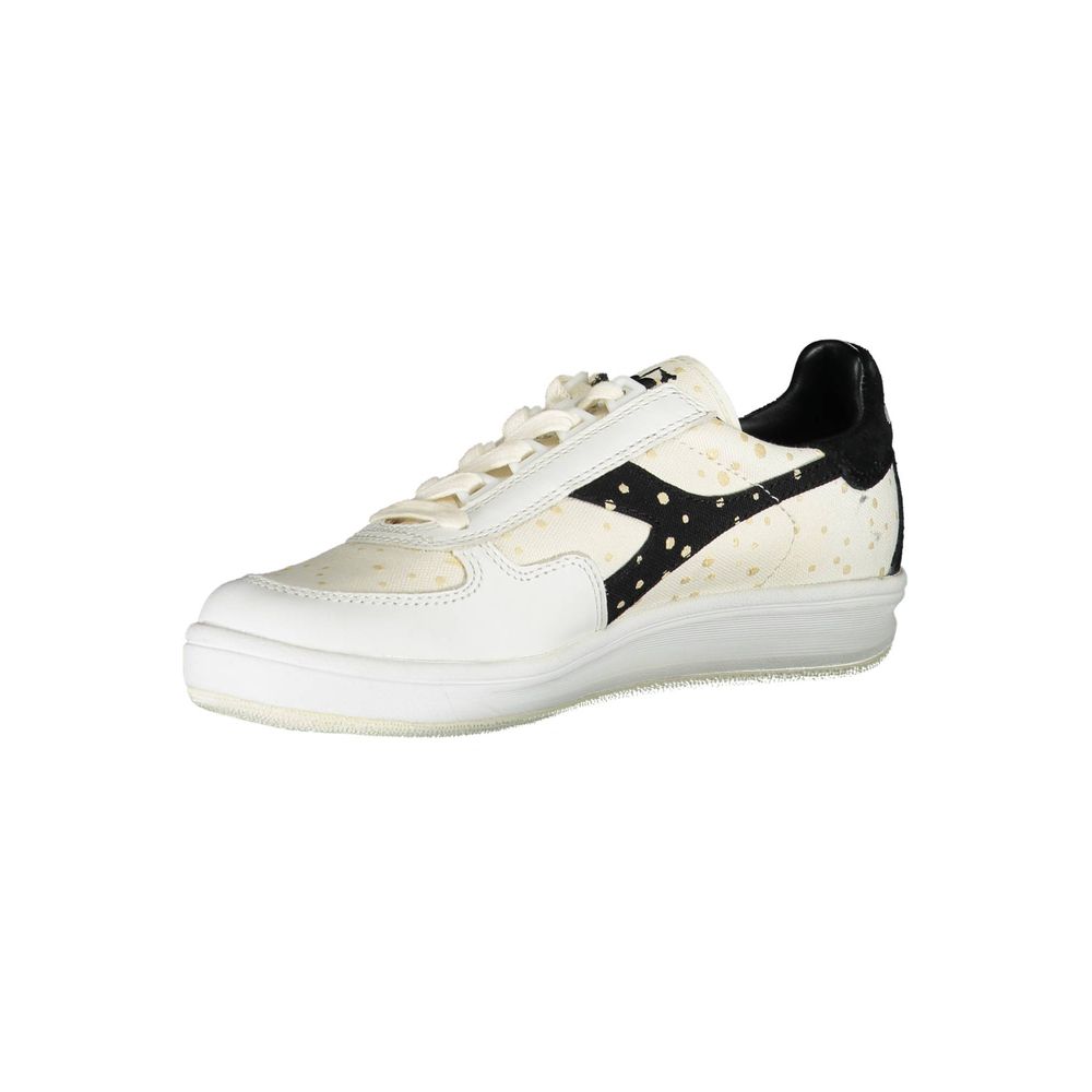Diadora White Leather Women Sneaker