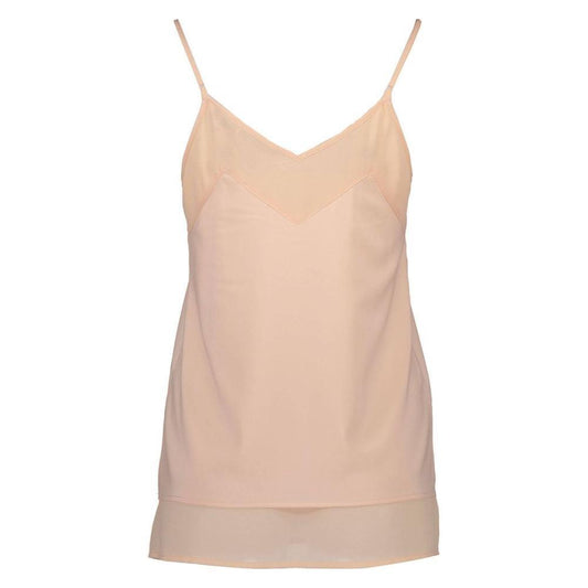 Silvian Heach Pink Polyester Women Tank Top