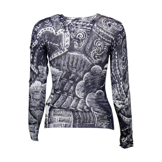 Desigual Blue Viscose Women Sweater DE-8575-M