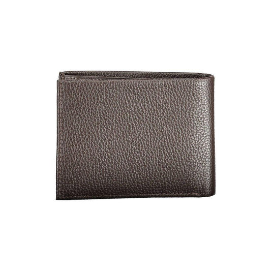 Calvin Klein Brown Leather Men Wallet CA-10830