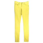 John Galliano Yellow Cotton Jeans & Pant