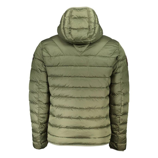 Napapijri Green Polyamide Men Jacket