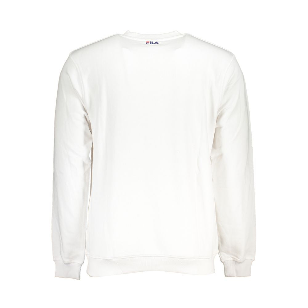 Fila White Cotton Men Sweater