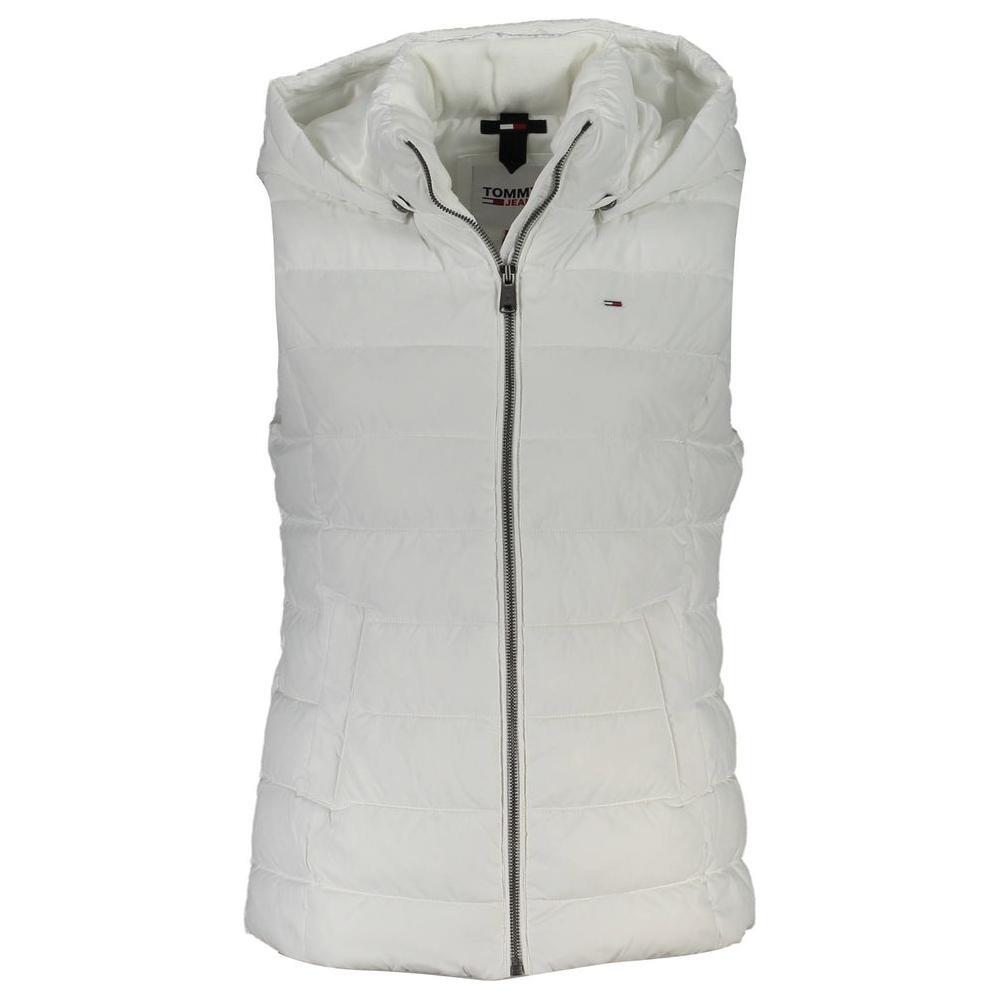 Tommy Hilfiger White Polyester Women Jacket