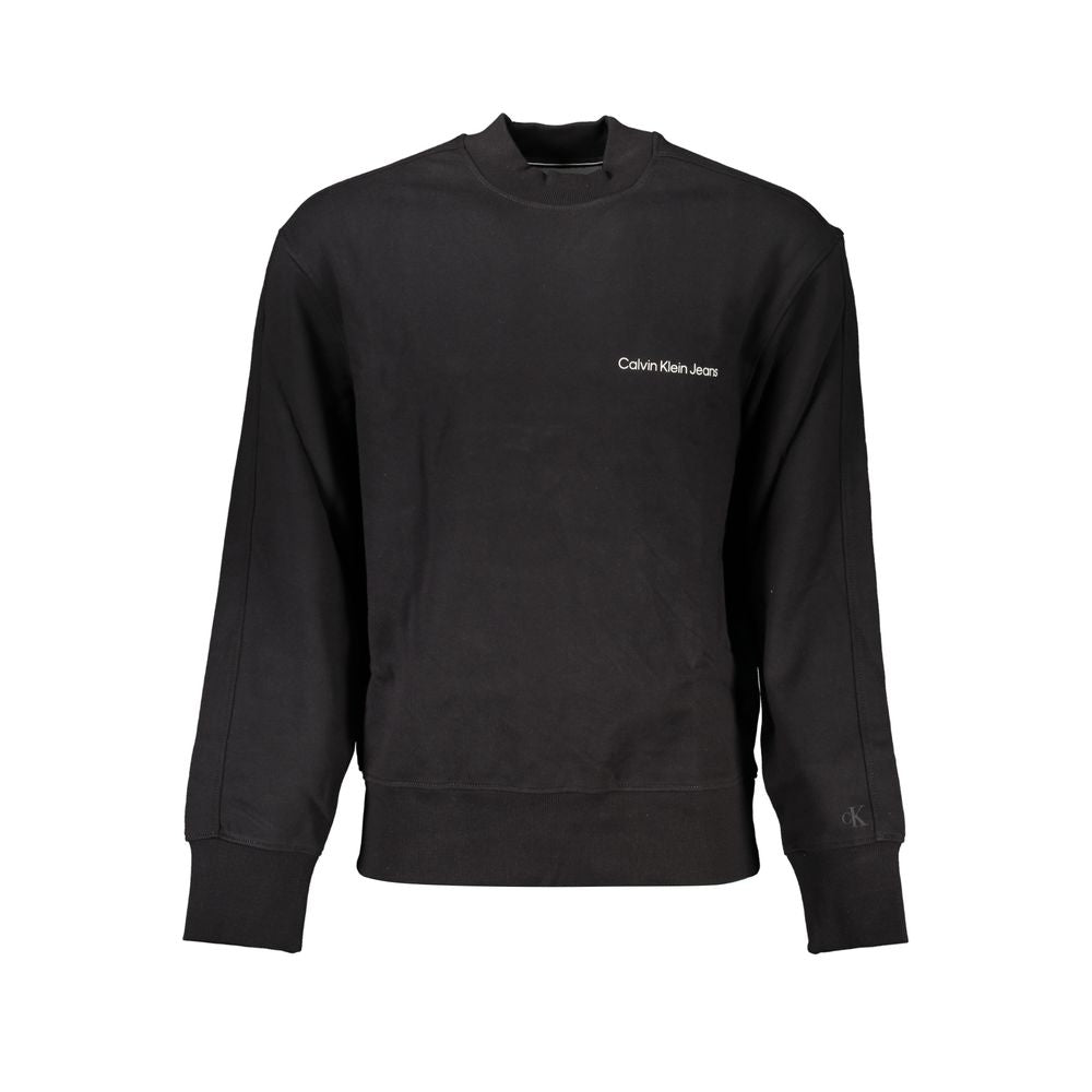 Calvin Klein Black Cotton Sweatshirt