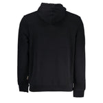 Napapijri Black Cotton Men's Hooded Sweater