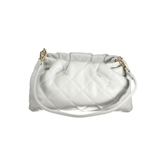 Mario Valentino Gray Polyethylene Handbag