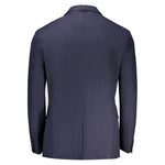 Guess Jeans Blue Cotton Men Jacket