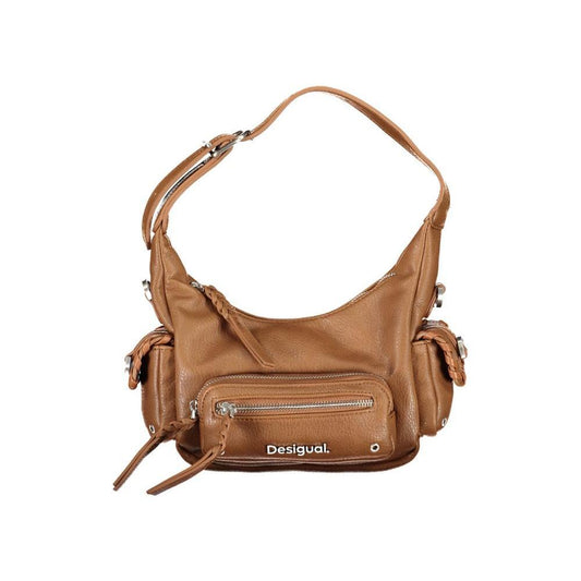 Desigual Brown Polyethylene Handbag DE-28988