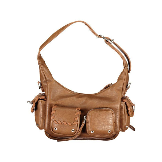 Desigual Brown Polyethylene Handbag DE-28988
