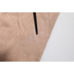 Dolce & Gabbana Beige Tie Dye Logo Print Cropped T-shirt