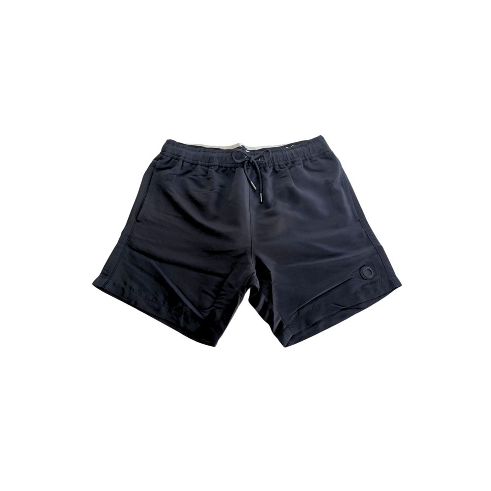 Trussardi Beachwear Black Polyester Swimwear