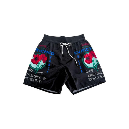 Iceberg Black Polyester Men's Swim Short