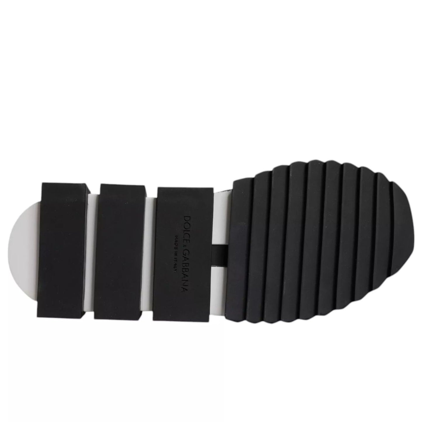 Dolce & Gabbana Black Mesh Sorrento Trekking Sneakers Shoes