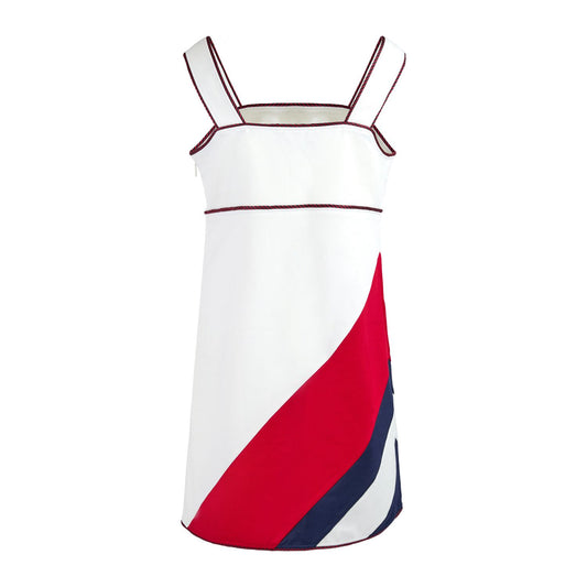 Gucci White polyester and Cotton short dress