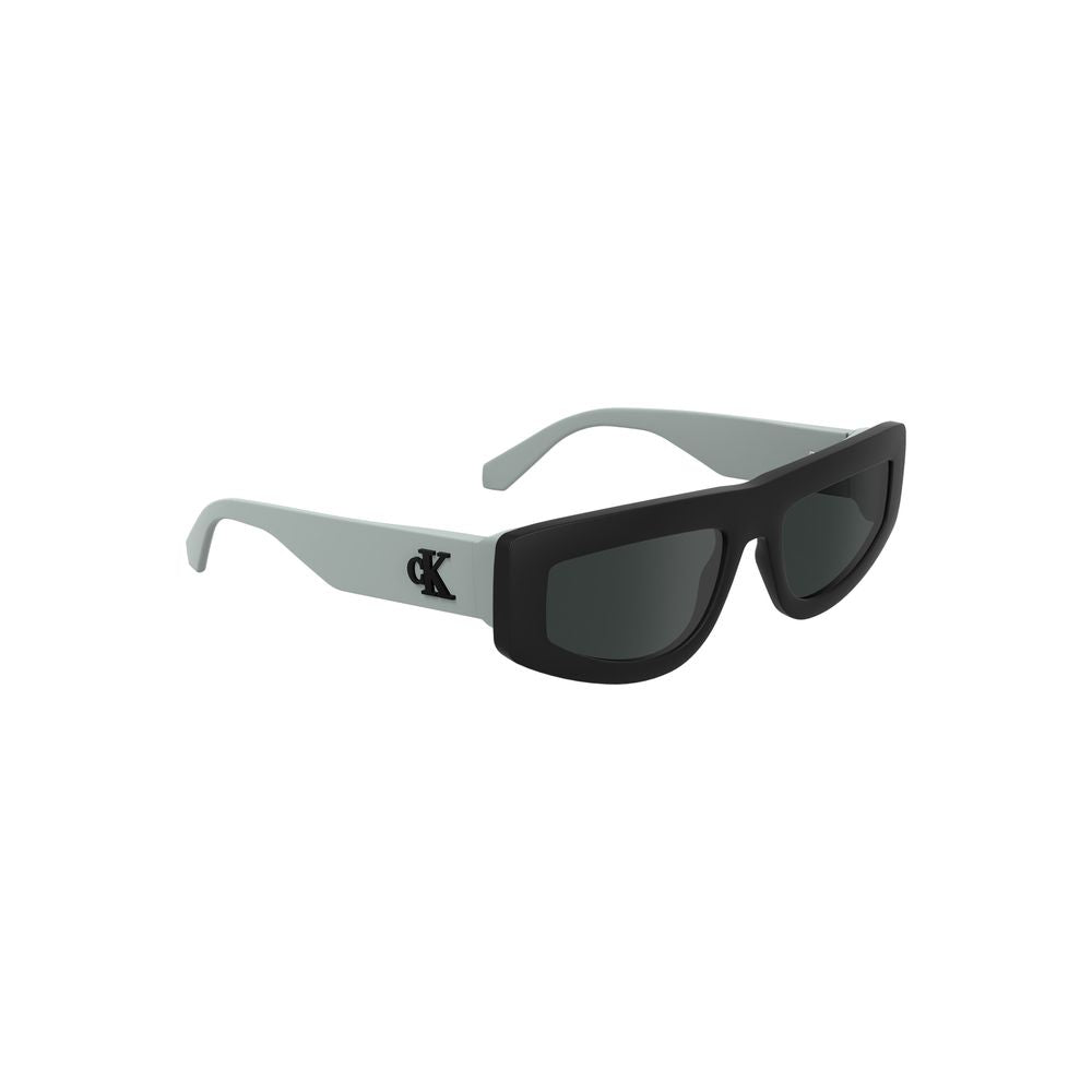 Calvin Klein Black Bio Based Fabric Sunglass