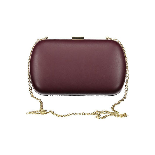 Mario Valentino Red Polyethylene Women Handbag