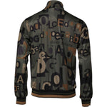Dolce & Gabbana Multicolor Logo Full Zip Men Bomber Sweater TSH90599-52